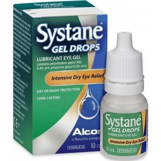 ALCON Systane Gel Drops Λιπαντική Οφθαλμική Γέλη Ενισχυτική Ασπίδα Γέλης 10ml