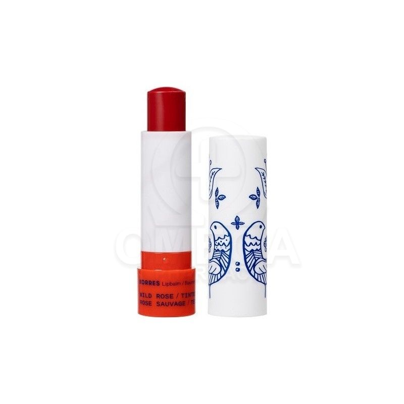 KORRES Lip Balm Wild Rose Tinted Balm Χειλιών 4.5gr