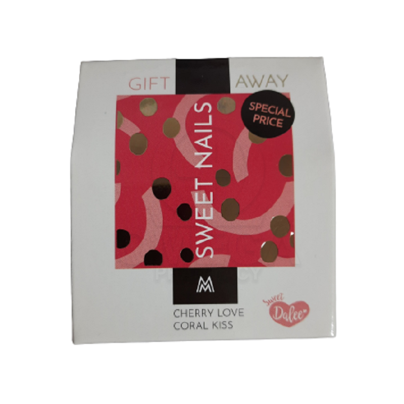 MEDISEI Promo Gift Away Sweet Nails με Βερνίκια Νυχιών Cherry Love 12ml & Coral Kiss 12ml