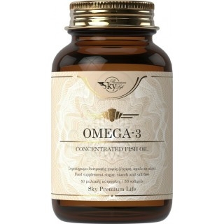 SKY PREMIUM LIFE Omega 3 Concentrated Fish Oil 50softgels