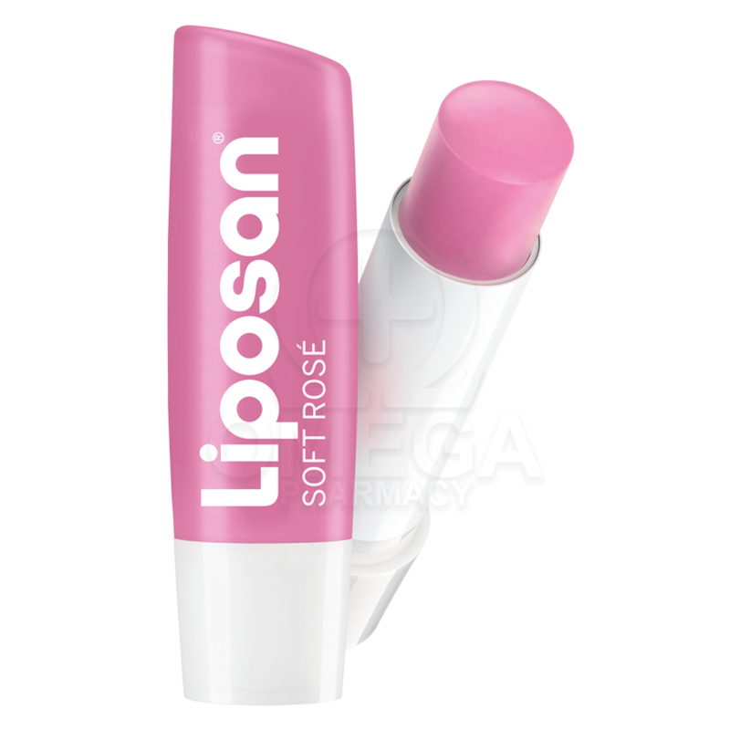 LIPOSAN Soft Rose Περιποιητικό Lip Balm με Εκχύλισμα Τριαντάφυλλο 4,8gr