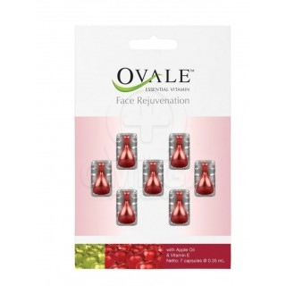 OVALE Essential Vitamin Face Rejuvanation with Apple Oil & Vitamin E 7caps