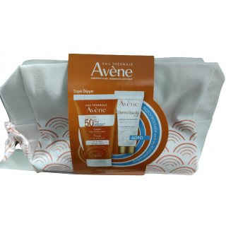 AVENE Promo με Αντηλιακή Κρέμα Προσώπου SPF50+ για Ξηρές Επιδερμίδες 50ml & DermAbsolu Μάσκα 15ml