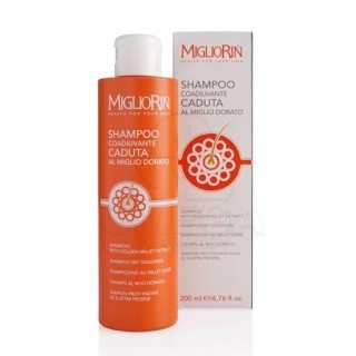 Migliorin Shampoo Σαμπουάν κατά της Τριχόπτωσης με Εκχύλισμα Χρυσαφένιου Κεχριού 200ml