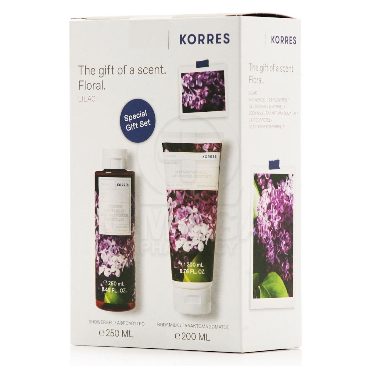 KORRES Promo The Gift of Scent Floral με Αφρόλουτρο 250ml & Γαλάκτωμα Σώματος 200ml