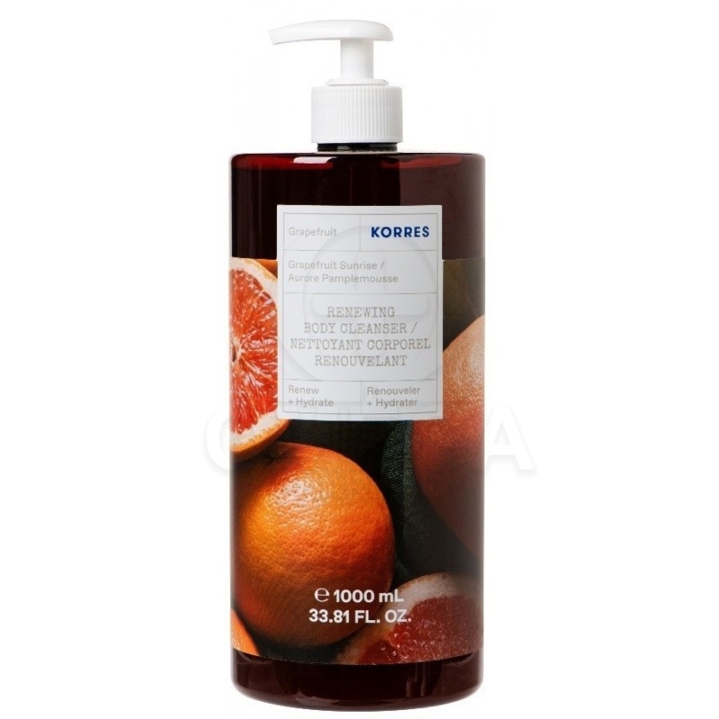 KORRES Renewing Body Cleanser Αφρόλουτρο Grapefruit 1000ml