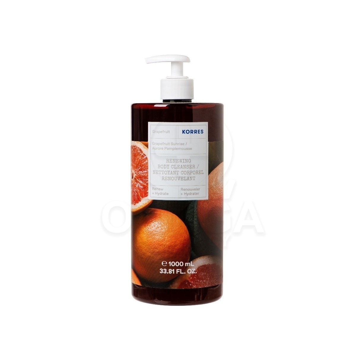 KORRES Renewing Body Cleanser Αφρόλουτρο Grapefruit 1000ml