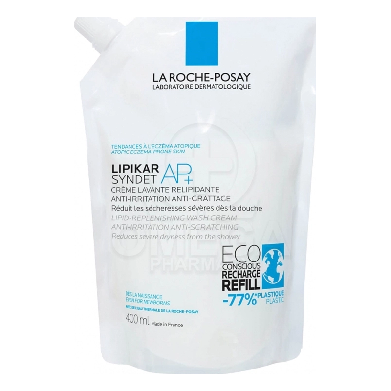 LA ROCHE POSAY Lipikar Syndet AP+ Refill Κρεμώδες Αφρόλουτρο για