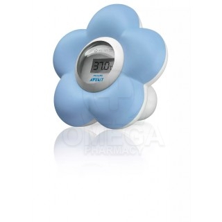 PHILIPS AVENT Ψηφιακό Θερμόμετρο Δωματίου & Μπάνιου Blue (SCH550/20)