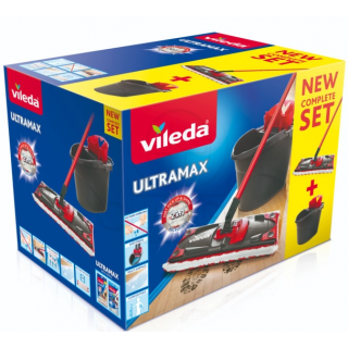 VILEDA Ultramax Σφουγαρρίστρα με Κουβά 1τμχ