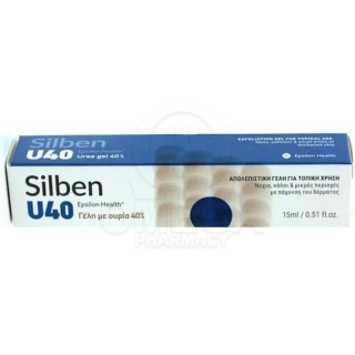EPSILON HEALTH Silben U40 Urea Gel 15ml
