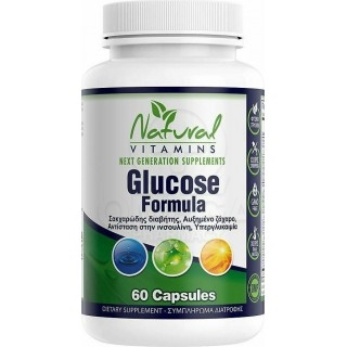 NATURAL VITAMINS Glucose Formula 60caps