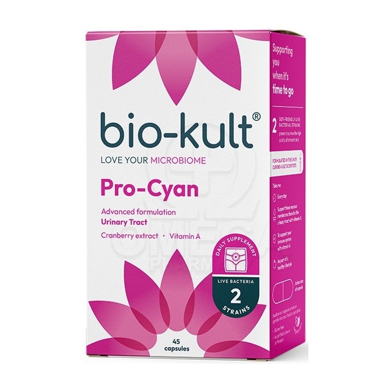 BIO-KULT Pro-Cyan Advanced Formulation Urinary Tract 45caps