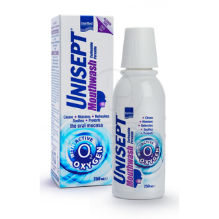 INTERMED Unisept Mouthwash Καθημερινό Στοματικό Διάλυμα 250ml