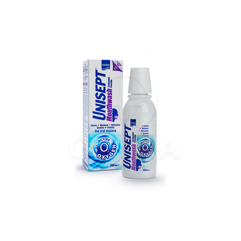 INTERMED Unisept Mouthwash Καθημερινό Στοματικό Διάλυμα 250ml