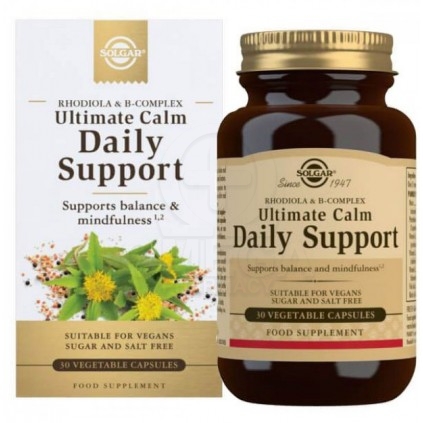 SOLGAR Ultimate Calm Daily Support 30veg.caps