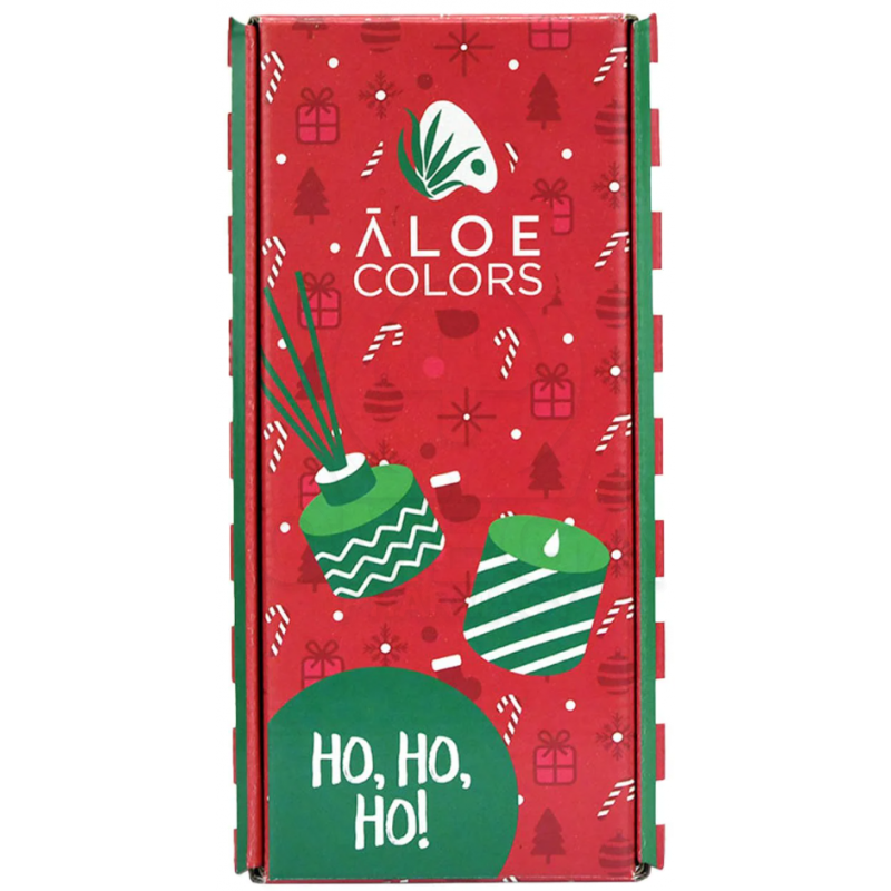 ALOE+ COLORS Promo Ho, Ho, Ho με Reed Diffuser 1τμχ & Soy Candle 1τμχ