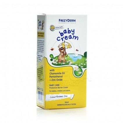 FREZYDERM Baby Cream Αδιάβροχη Προστατευτική Κρέμα για Σύγκαμα 50ml 