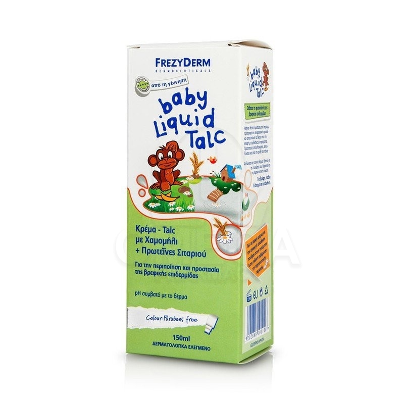 FREZYDERM Baby Liquid Talc Κρέμα Talc 150ml