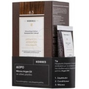 KORRES Promo με Argan Oil Advance Colorant 6.3 Βαφή Μαλλιών Ξανθό Σκούρο Χρυσό / Μελί 50ml & Post Colour Mask 40ml