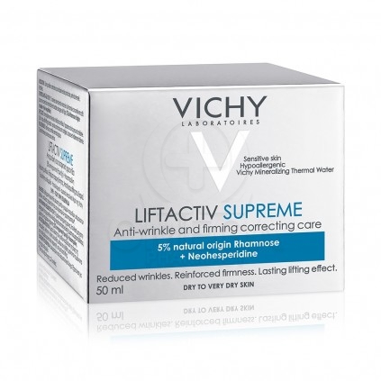 VICHY Liftactiv Supreme Anti-wrinkle and Firming Correcting Care Αντιρυτιδική Κρέμα Ημέρας για Ξηρές - Πολύ Ξηρές Επιδερμίδες 50