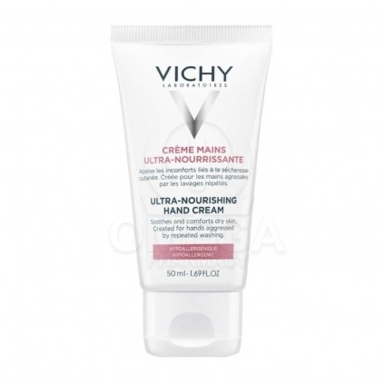 VICHY Ultra-Nourishing Hand Cream Ενυδατική Κρέμα Χεριών 50ml