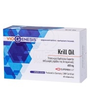 VIOGENESIS Krill Oil Superba 600mg 60 κάψουλες