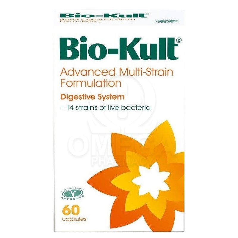 BIO-KULT Advanced Multi-Strain Formulation Digestive System Συμπλήρωμα Διατροφής Προβιοτική Φόρμουλα για τη Διατήρηση της Υγείας