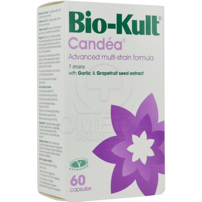 BIO-KULT Candea Advanced Multi-Action Formulation Gut and Intimate Flora Συμπλήρωμα Διατροφής  Προβιοτική Πολυδύναμη Φόρμουλα Κα
