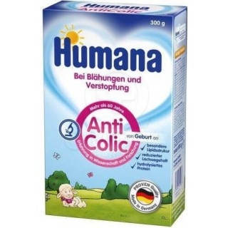 HUMANA AC Βρεφικό Γάλα σε Σκόνη για Κολικούς & Δυσκοιλιότητα 0m+ 300gr