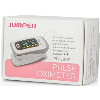 JUMPER MEDICAL Pulse Oximeter JPD-500F Παλμικό Οξύμετρο Δακτύλου Grey