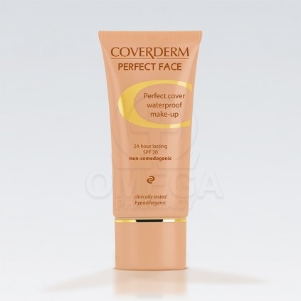 COVERDERM Perfect Face SPF 20 No.3 Αδιάβροχο make-up Προσώπου για όλους τους τύπους δέρματος 30ml