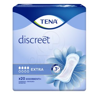 TENA Lady Discreet Extra Απορροφητικές Σερβιέτες Ακράτειας Extra 20τμχ