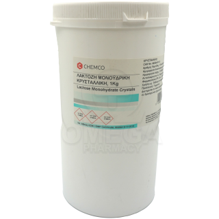 SYNDESMOS Chemco Λακτόζη Μονοϋδρική Κρυσταλλική 1kg