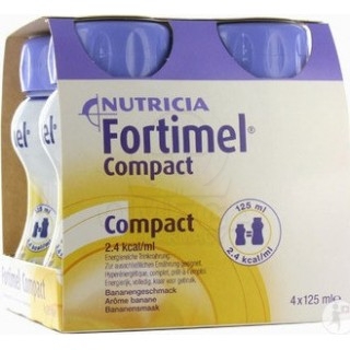 NUTRICIA Fortimel Compact Protein Θρεπτικό Συμπλήρωμα Υψηλής Πρωτεΐνης & Ενέργειας, Πλούσιο σε Βιταμίνες, Μέταλλα & Ιχνοστοιχεία