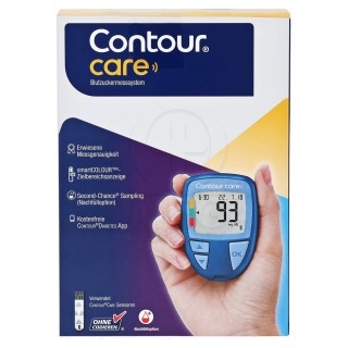 ASCENSIA Contour Care Σύστημα Παρακολούθησης Γλυκόζης Αίματος 1τμχ