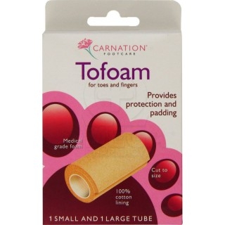 VICAN Carnation Tofoam Προστατευτικά Σκουφάκια Δακτύλων από Υποαλλεργικό Αφρώδες Υλικό 2 Τεμάχια