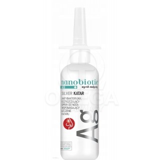 NANOBIOTIC MED Silver Nasal Spray Ρινικό Αποσυμφορητικό Σπρέι 30ml