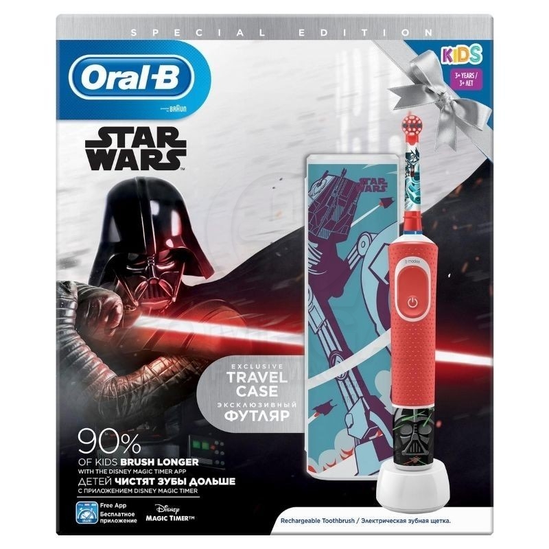 ORAL-B Special Edition Star Wars Ηλεκτρική Οδοντόβουρτσα για Παιδιά άνω των 3 Ετών & Θήκη Ταξιδίου 1τμχ