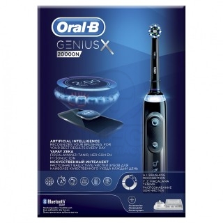 ORAL-B Genius X 20000N Black Ηλεκτρική Οδοντόβουρτσα με A.I & Bluetooth 1τμχ