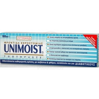 INTERMED Unimoist Toothpaste Κατά της Ξηροστομίας 100ml