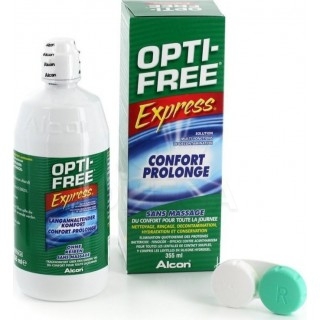 ALCON Opti-free Express Lasting Comfort Διάλυμα Απολύμανσης Πολλαπλών Χρήσεων για Φακούς Επαφής 355ml