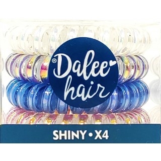 MEDISEI Dalee Hair Shiny Σπιράλ Λαστιχάκια Μαλλιών 4 Τεμάχια