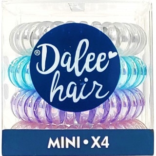 MEDISEI Dalee Hair Mini Σπιράλ Λαστιχάκια Μαλλιών 4 Τεμάχια