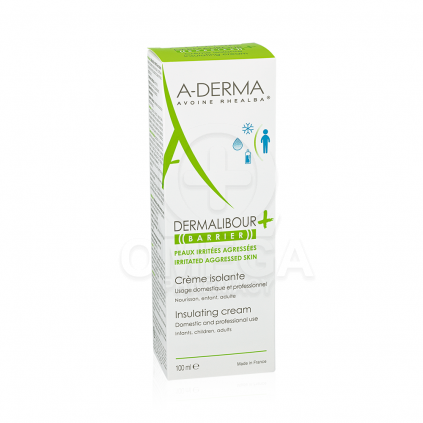 A-DERMA Dermalibour + Barrier Insulating Cream Κρέμα Φραγμού για το Ερεθισμένο & Ταλαιπωρημένο Δέρμα 100ml