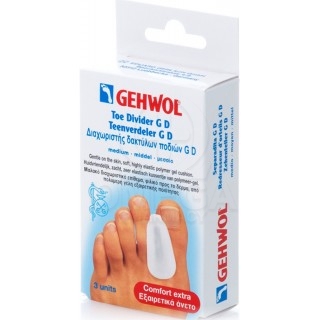 GEHWOL Toe Divider GD (Medium) Διαχωριστής Δακτύλων Ποδιού GD (μεσαίο) 3τμχ