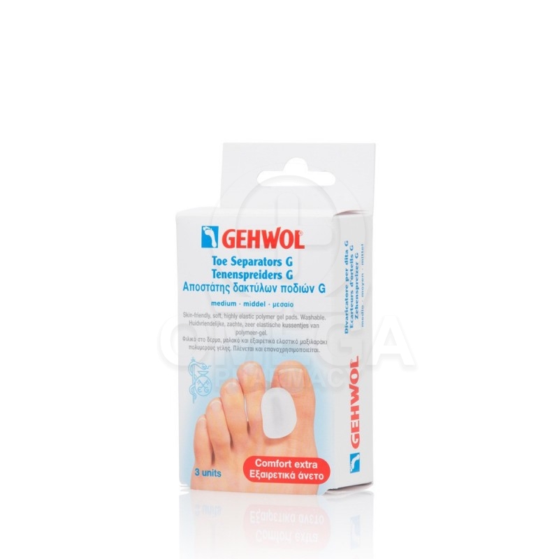 GEHWOL Toe Separator G (Medium) Αποστάτης Δακτύλων Ποδιού G (Μεσαίο) 3τμχ