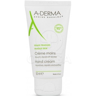 A-DERMA Creme Mains Κρέμα για Εύθραυστα Χέρια 50ml