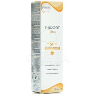 SYNCHROLINE Thiospot Ultra SPF50 Kρέμα Λεύκανσης Κηλίδων προσώπου υψηλής αντιλιακής προστασίας 30ml