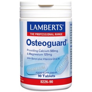 LAMBERTS Osteoguard Ολοκληρωμένη Φόρμουλα για Υγειή Οστά 90Tabs